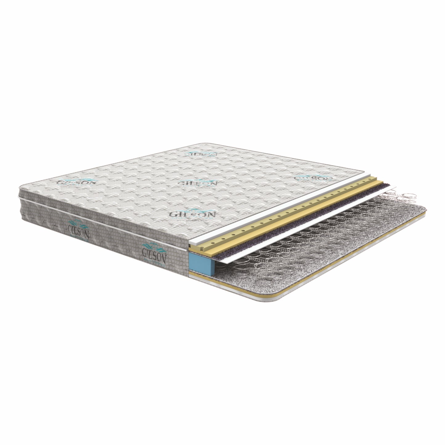 Diamond Plus Europedic Ortho Spring With Latex 10 Inch Queen Latex Foam Mattress (78x66x10)