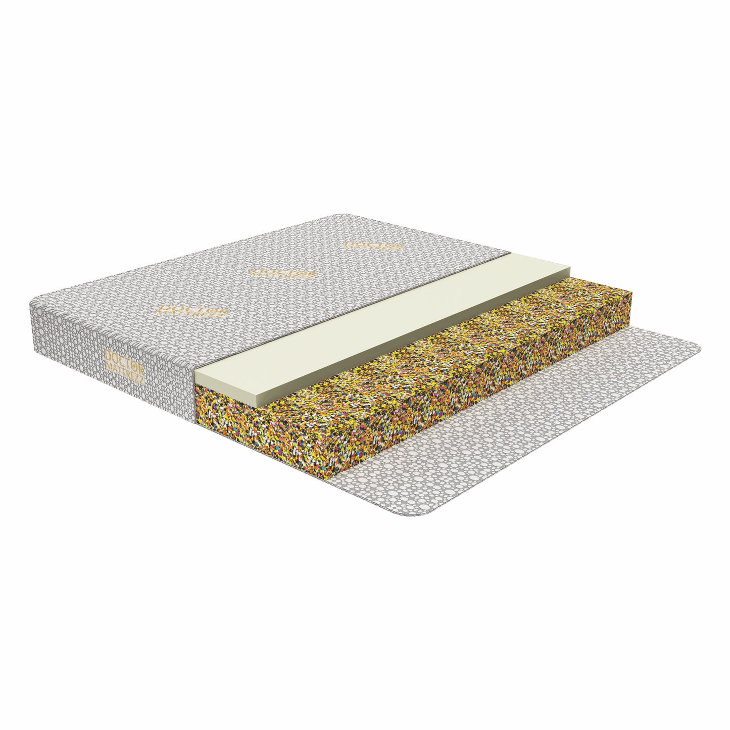 Spinetech Orthopedic Doctors Recommended 5 Inch King Memory Foam Mattress (72x72x5)